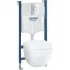 Комплект инсталляции GROHE Solido 5 в 1 с унитазом Euro Ceramic и сиденьем (39535000) Комплект инсталляции GROHE Solido 5 в 1 с унитазом Euro Ceramic и сиденьем (39535000)