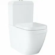 Унитаз напольный готовый комплект GROHE Euro Ceramic, альпин-белый (39462000)