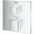 Внешняя часть термостата для душа GROHE Grohtherm Cube на 2 потребителя, хром (24154000) Внешняя часть термостата для душа GROHE Grohtherm Cube на 2 потребителя, хром (24154000)
