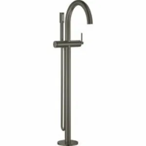 Внешняя часть смесителя для ванны GROHE Atrio напольного монтажа, темный графит матовый (32653AL3) Внешняя часть смесителя для ванны GROHE Atrio напольного монтажа, темный графит матовый (32653AL3)