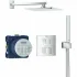 Душевая система GROHE Grohtherm Cube, хром, (34741000) Душевая система GROHE Grohtherm Cube, хром, (34741000)