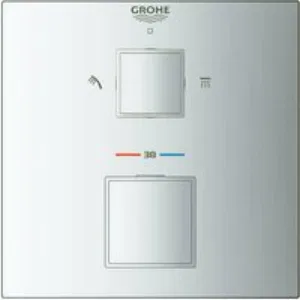 Душевая система GROHE Grohtherm Cube, хром, (34741000) Душевая система GROHE Grohtherm Cube, хром, (34741000)