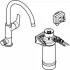 Смеситель для кухонной мойки GROHE Blue Pure Eurosmart с функцией фильтрации, с фильтром в комплекте, хром (30383000) Смеситель для кухонной мойки GROHE Blue Pure Eurosmart с функцией фильтрации, с фильтром в комплекте, хром (30383000)