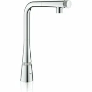 Смеситель для кухни GROHE Zedra SmartControl с вытяжным изливом, хром (31593002) Смеситель для кухни GROHE Zedra SmartControl с вытяжным изливом, хром (31593002)