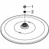 Верхний душ GROHE Rainshower Mono 310, 1 режим, хром (26561000) Верхний душ GROHE Rainshower Mono 310, 1 режим, хром (26561000)