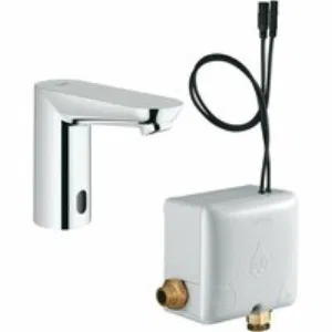 Кран для раковины GROHE Euroeco Cosmopolitan E инфракрасный, без функции смешивания, хром (36384000) Кран для раковины GROHE Euroeco Cosmopolitan E инфракрасный, без функции смешивания, хром (36384000)
