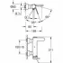 Смеситель для ванны GROHE Plus, хром (33553003) Смеситель для ванны GROHE Plus, хром (33553003)