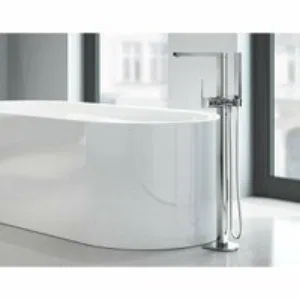 Внешняя часть смесителя для ванны GROHE Plus напольного монтажа, хром (23846003) Внешняя часть смесителя для ванны GROHE Plus напольного монтажа, хром (23846003)