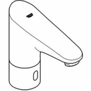 Кран для раковины GROHE Europlus E инфракрасный, без функции смешивания, хром (36016001) Кран для раковины GROHE Europlus E инфракрасный, без функции смешивания, хром (36016001)
