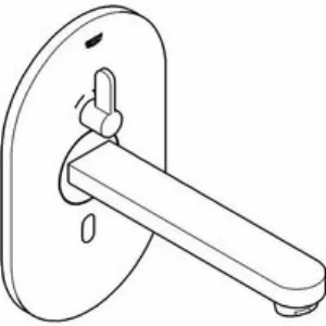 Внешняя часть смесителя для раковины GROHE Eurosmart Cosmopolitan E инфракрасный, хром (36315000) Внешняя часть смесителя для раковины GROHE Eurosmart Cosmopolitan E инфракрасный, хром (36315000)