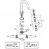 Кран для раковины GROHE Universal, без функции смешивания, хром (20201000) Кран для раковины GROHE Universal, без функции смешивания, хром (20201000)