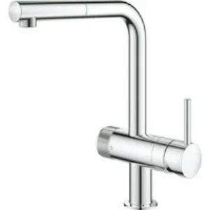 Смеситель для кухонной мойки GROHE Blue Pure Minta, с функцией фильтрации, без фильтра в комплекте, хром (31721000) Смеситель для кухонной мойки GROHE Blue Pure Minta, с функцией фильтрации, без фильтра в комплекте, хром (31721000)