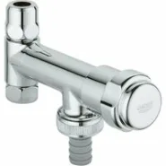 Вентиль угловой для подключения GROHE 3/8 дюйма, хром (41030000)