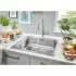 Мойка GROHE K200 60-S, 533 x 458 мм, оборачиваемая с одной чашей, нержавеющая сталь (31719SD0) Мойка GROHE K200 60-S, 533 x 458 мм, оборачиваемая с одной чашей, нержавеющая сталь (31719SD0)
