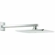 Верхний душ с душевым кронштейном 286 мм, 1 режим струи, GROHE Rainshower Allure 230, хром, (26054000)