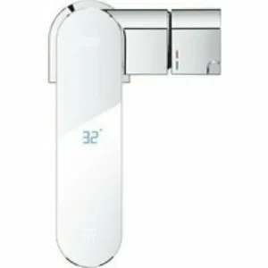 Смеситель для раковины GROHE Plus Digital с индикатором температуры, L-size, хром (23959003) Смеситель для раковины GROHE Plus Digital с индикатором температуры, L-size, хром (23959003)