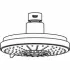 Верхний душ GROHE Rainshower Cosmopolitan 160, 4 режима, хром (27134000) Верхний душ GROHE Rainshower Cosmopolitan 160, 4 режима, хром (27134000)