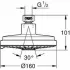 Верхний душ GROHE Rainshower Cosmopolitan 160, 4 режима, хром (27134000) Верхний душ GROHE Rainshower Cosmopolitan 160, 4 режима, хром (27134000)
