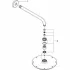 Верхний душ GROHE Rainshower Cosmopolitan Metal 210, 1 режим, 286 мм, хром (26052000) Верхний душ GROHE Rainshower Cosmopolitan Metal 210, 1 режим, 286 мм, хром (26052000)