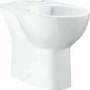 Унитаз напольный для комбинации с бачком наружного монтажа GROHE Bau Ceramic, альпин-белый (39349000)