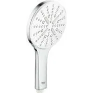 Ручной душ GROHE Rainshower SmartActive 130, 9,5 л/мин, 3 режима, белая луна (26574LS0)