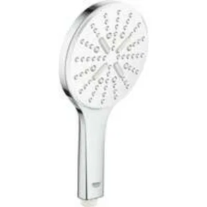 Ручной душ GROHE Rainshower SmartActive 130, 9,5 л/мин, 3 режима, белая луна (26574LS0) Ручной душ GROHE Rainshower SmartActive 130, 9,5 л/мин, 3 режима, белая луна (26574LS0)