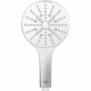 Ручной душ GROHE Rainshower SmartActive 130, 9,5 л/мин, 3 режима, белая луна (26574LS0)