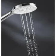 Ручной душ GROHE Rainshower SmartActive 130, 9,5 л/мин, 3 режима, белая луна (26574LS0)