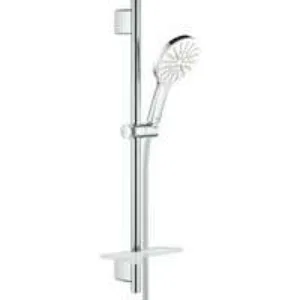 Душевой гарнитур GROHE Rainshower SmartActive 130, 3 вида струй, белая луна (26577LS0) Душевой гарнитур GROHE Rainshower SmartActive 130, 3 вида струй, белая луна (26577LS0)