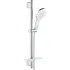 Душевой гарнитур GROHE Rainshower SmartActive 130, 3 вида струй, белая луна (26577LS0) Душевой гарнитур GROHE Rainshower SmartActive 130, 3 вида струй, белая луна (26577LS0)