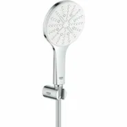 Душевой набор GROHE Rainshower SmartActive 130, 3 режима, 1500 мм, 9,5 л/мин, белая луна (26581LS0)