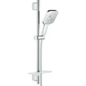 Душевой гарнитур GROHE Rainshower SmartActive 130 Cube, 3 вида струй, хром (26583000) Душевой гарнитур GROHE Rainshower SmartActive 130 Cube, 3 вида струй, хром (26583000)