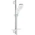Душевой гарнитур GROHE Rainshower SmartActive 130 Cube, 3 вида струй, белая луна (26584LS0) Душевой гарнитур GROHE Rainshower SmartActive 130 Cube, 3 вида струй, белая луна (26584LS0)