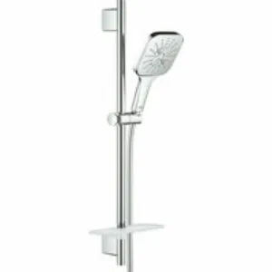 Душевой гарнитур GROHE Rainshower SmartActive 130 Cube, 3 вида струй, хром (26585000) Душевой гарнитур GROHE Rainshower SmartActive 130 Cube, 3 вида струй, хром (26585000)
