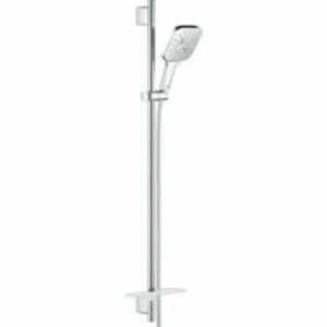 Душевой гарнитур GROHE Rainshower SmartActive 130 Cube с мыльницей, 3 режима струи, душевая штанга 900 мм, 12 л/мин, хром (26586000) Душевой гарнитур GROHE Rainshower SmartActive 130 Cube с мыльницей, 3 режима струи, душевая штанга 900 мм, 12 л/мин, хром (26586000)