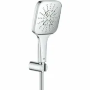Душевой набор GROHE Rainshower SmartActive 130 Cube, 3 режима, 1500 мм, 9,5 л/мин, хром (26589000)