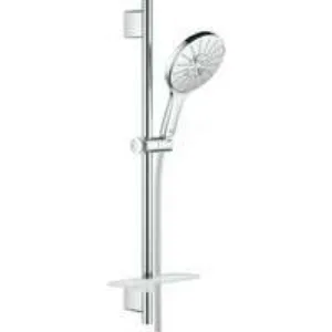 Душевой гарнитур GROHE Rainshower SmartActive 150 с мыльницей, 3 режима струи, душевая штанга 600 мм, 12 л/мин, хром (26591000) Душевой гарнитур GROHE Rainshower SmartActive 150 с мыльницей, 3 режима струи, душевая штанга 600 мм, 12 л/мин, хром (26591000)