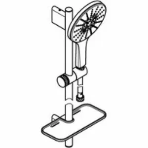 Душевой гарнитур GROHE Rainshower SmartActive 150 с мыльницей, 3 режима струи, душевая штанга 900 мм, 12 л/мин, хром (26593000) Душевой гарнитур GROHE Rainshower SmartActive 150 с мыльницей, 3 режима струи, душевая штанга 900 мм, 12 л/мин, хром (26593000)