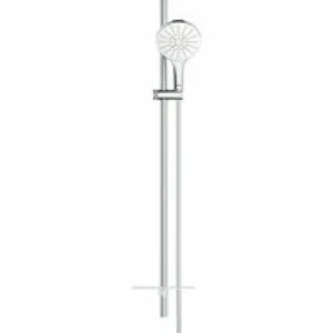 Душевой гарнитур GROHE Rainshower SmartActive 150 с мыльницей, 3 режима струи, душевая штанга 900 мм, 9,5 л/мин, белая луна (26594LS0) Душевой гарнитур GROHE Rainshower SmartActive 150 с мыльницей, 3 режима струи, душевая штанга 900 мм, 9,5 л/мин, белая луна (26594LS0)