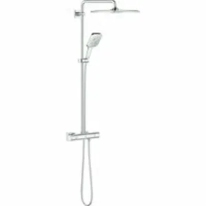 Душевая система GROHE Rainshower SmartActive 310 Cube с термостатом для душа, хром (26652000) Душевая система GROHE Rainshower SmartActive 310 Cube с термостатом для душа, хром (26652000)