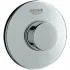 Панель смыва для унитаза GROHE Surf, 1 режим, хром (37060000) Панель смыва для унитаза GROHE Surf, 1 режим, хром (37060000)