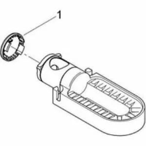Мыльница для душевых штанг GROHE Relexa, хром (28631000) Мыльница для душевых штанг GROHE Relexa, хром (28631000)