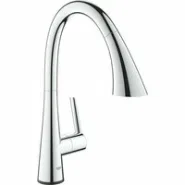 Смеситель для кухни GROHE Zedra Touch сенсорный с вытяжным душем 3jet, хром (30219002)