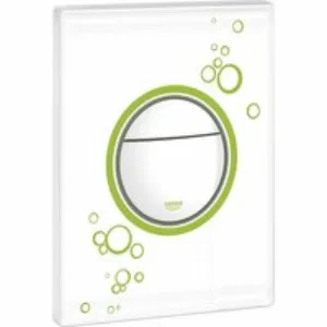 Панель смыва для унитаза GROHE Nova Cosmopolitan Print, 3 режима, белая луна (38847LS0) Панель смыва для унитаза GROHE Nova Cosmopolitan Print, 3 режима, белая луна (38847LS0)