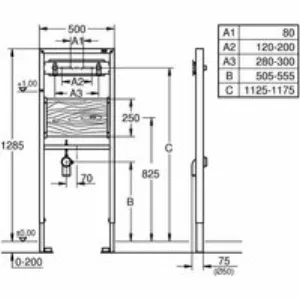 Система инсталляции для литой раковины и смесителя GROHE Rapid SL (38544000) Система инсталляции для литой раковины и смесителя GROHE Rapid SL (38544000)