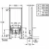Система инсталляции для биде GROHE Rapid SL (38581001) Система инсталляции для биде GROHE Rapid SL (38581001)