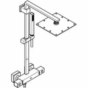 Душевая система GROHE Euphoria Cube System 230 с термостатом для душа, хром (26087000) Душевая система GROHE Euphoria Cube System 230 с термостатом для душа, хром (26087000)