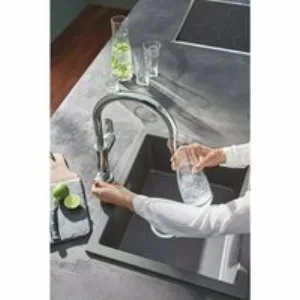 Смеситель для кухонной мойки GROHE Blue Pure Eurosmart с функцией фильтрации, с фильтром в комплекте, хром (119708) Смеситель для кухонной мойки GROHE Blue Pure Eurosmart с функцией фильтрации, с фильтром в комплекте, хром (119708)