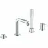 Смеситель для ванны GROHE Essence на 4 отверстия, на край ванны, хром (1957800A) Смеситель для ванны GROHE Essence на 4 отверстия, на край ванны, хром (1957800A)