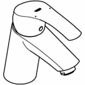 Смеситель для раковины GROHE Eurosmart с нажимным донным клапаном S-Size, хром (23922002) Смеситель для раковины GROHE Eurosmart с нажимным донным клапаном S-Size, хром (23922002)